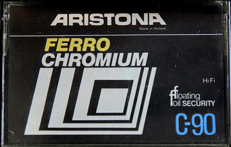 Compact Cassette Aristona Ferro Chromium 90 Type III Ferro Chrome 1978 Europe