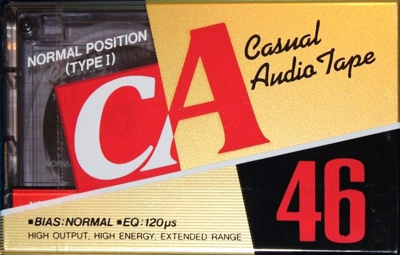 Compact Cassette Hitachi CA 46 Type I Normal 1990 Japan