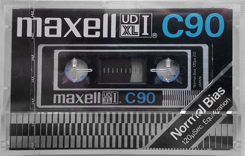 Compact Cassette Maxell UD XLI 90 Type I Normal 1977 Europe