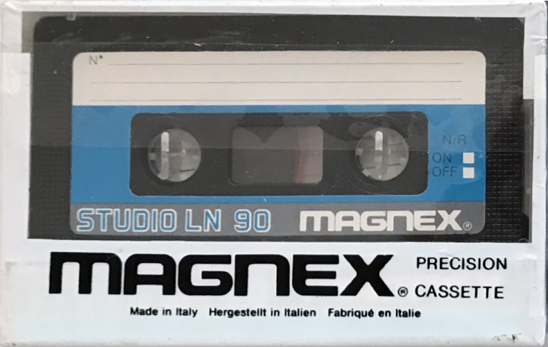 Compact Cassette Magnex Studio LN 90 Type I Normal 1982 Europe