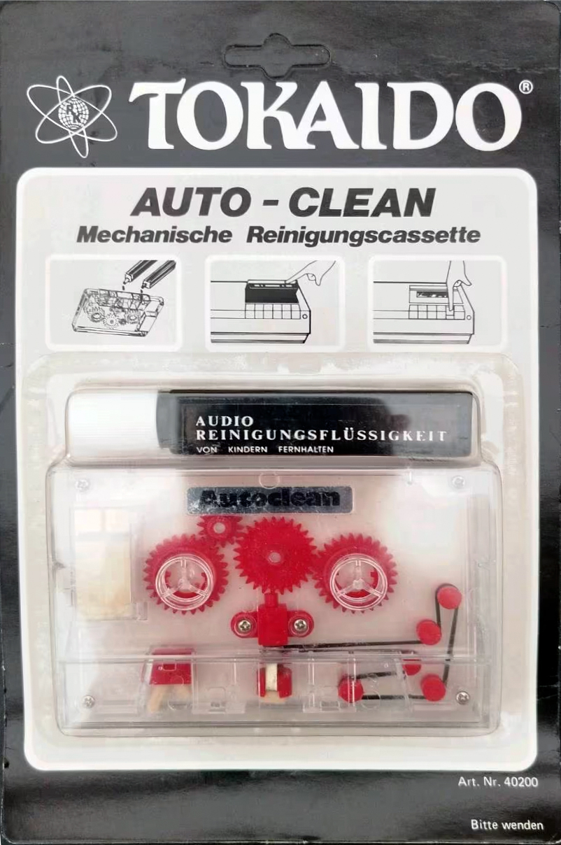 Blister Tokaido Cleaning Cassette 1989 Germany