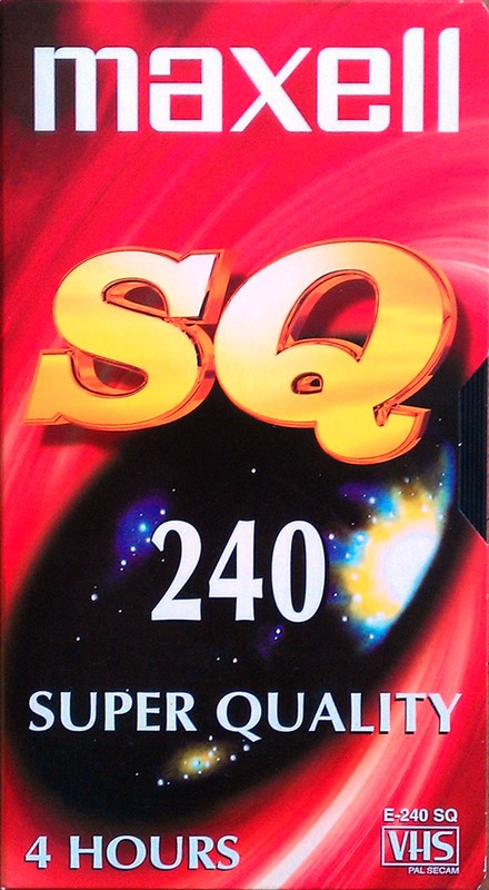 VHS, Video Home System Maxell SQ 240 Type I Normal 2004 Poland