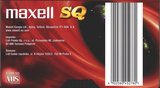VHS, Video Home System Maxell SQ 240 Type I Normal 2004 Poland