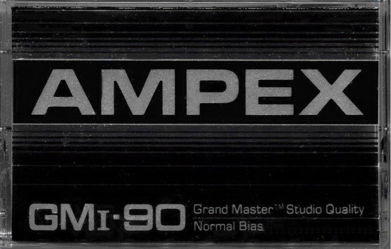 Compact Cassette Ampex Grand Master 90 "GMI" Type I Normal 1982 USA