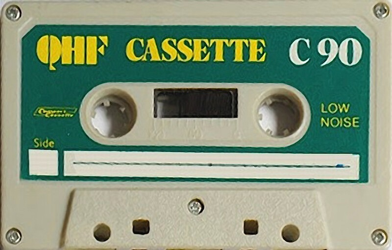 Compact Cassette Cristal Pak 90 "QHF" Type I Normal 1978 Germany