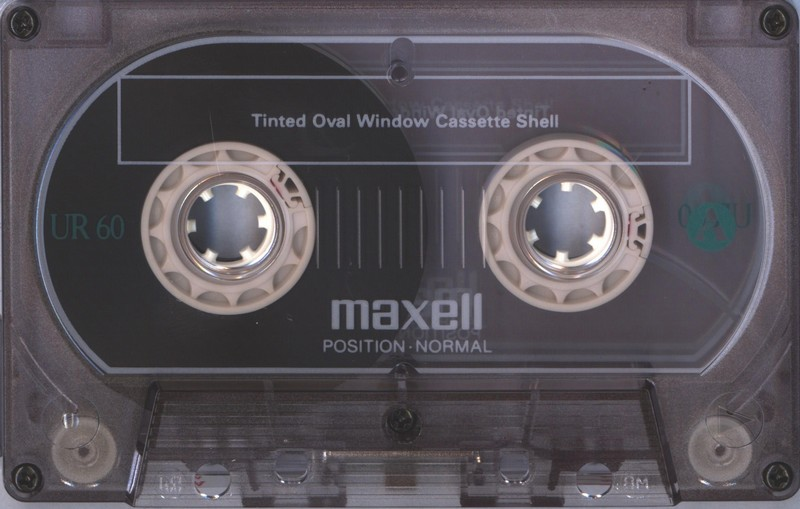 Compact Cassette Maxell UR 60 Type I Normal 1991 Europe