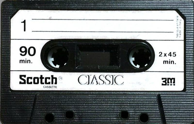 Compact Cassette Scotch Classic 90 Type III Ferro Chrome 1977 Europe