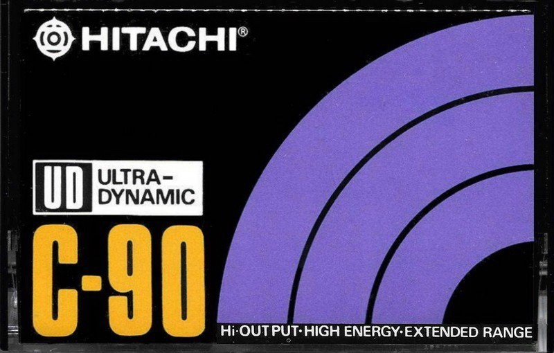 Compact Cassette Hitachi UD 90 Type I Normal 1974 USA