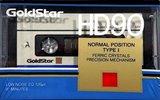 Compact Cassette Goldstar HD 90 Type I Normal 1989 USA