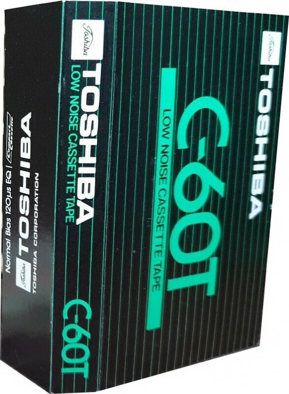 Compact Cassette Toshiba T 60 Type I Normal 1973 Europe