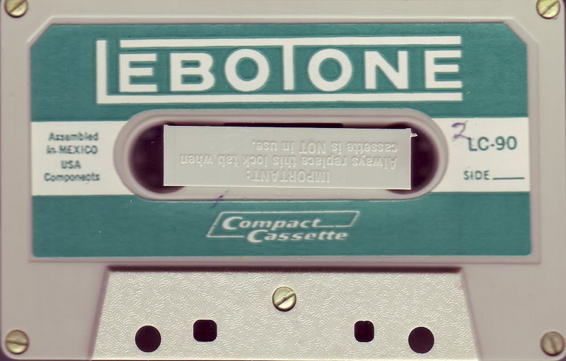 Compact Cassette LeBotone 90 Type I Normal 1970 Mexico