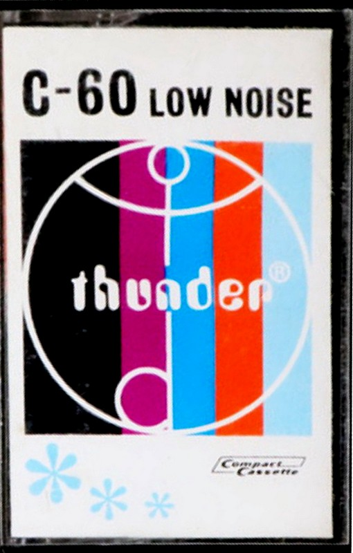 Compact Cassette Thunder 60 Type I Normal 1980 Hong Kong