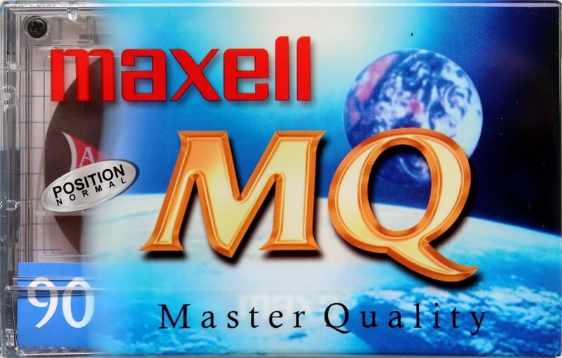 Compact Cassette Maxell MQ 90 Type I Normal 2002 Worldwide