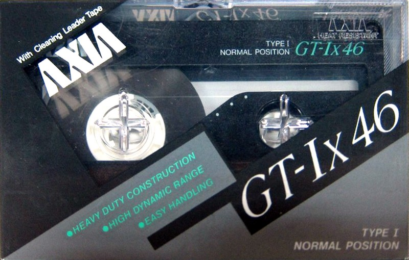 Compact Cassette AXIA GT-Ix 46 Type I Normal 1988 Japan