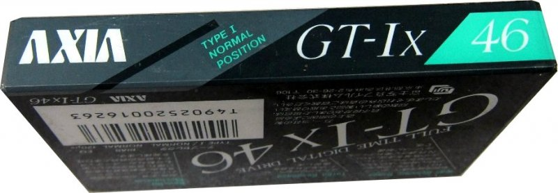 Compact Cassette AXIA GT-Ix 46 Type I Normal 1988 Japan