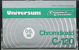 Compact Cassette Universum 120 Type II Chrome 1975 Europe