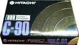 Compact Cassette Hitachi UDR 90 Type I Normal 1974 Europe