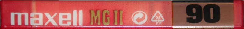 Compact Cassette Maxell MG 90 Type II Chrome 1996 Europe