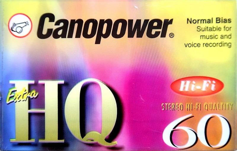 Compact Cassette Canopower 60 "Extra HQ" Type I Normal Australia