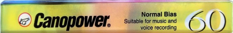 Compact Cassette Canopower 60 "Extra HQ" Type I Normal Australia