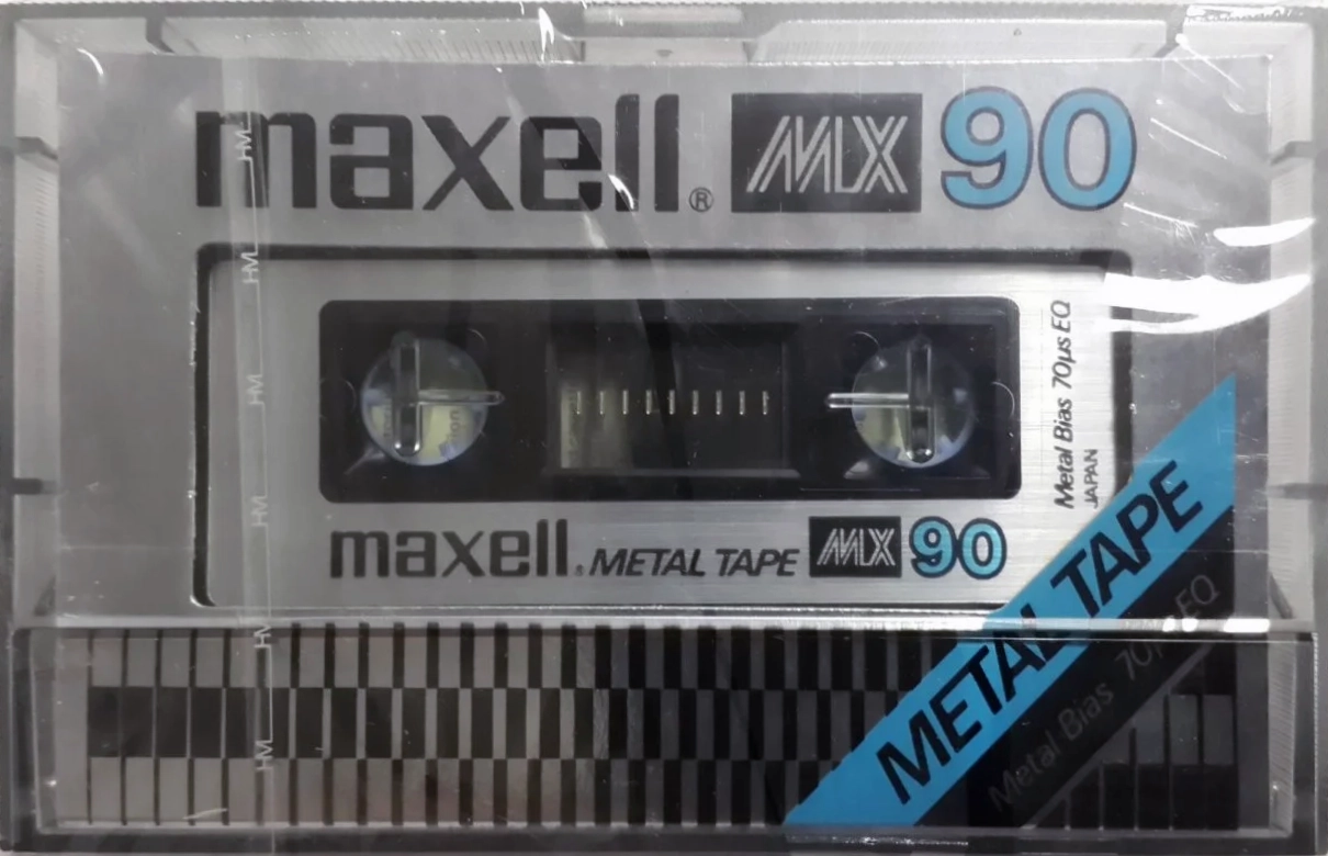 Compact Cassette Maxell MX 90 Type IV Metal 1979 USA