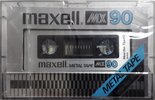 Compact Cassette Maxell MX 90 Type IV Metal 1979 USA