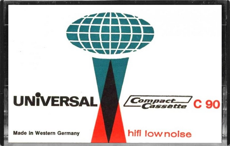 Compact Cassette Universal 90 Type I Normal 1972 Europe