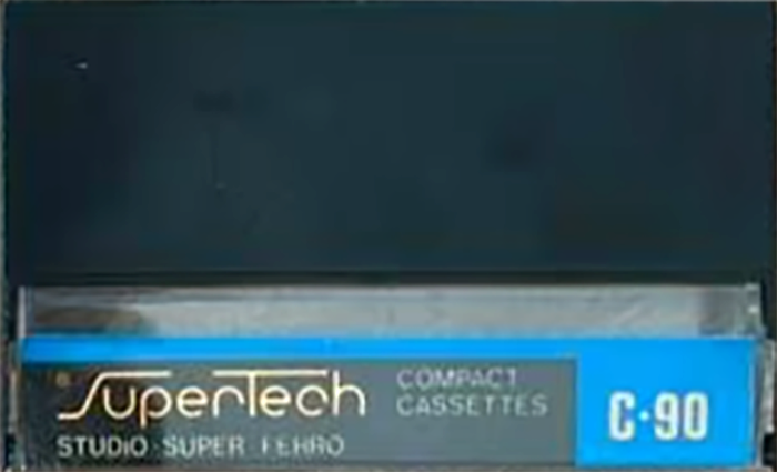 Compact Cassette SuperTech 90 Type I Normal Unknown Country