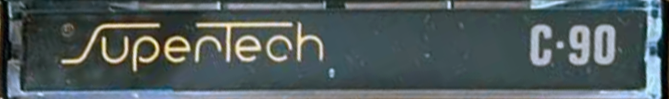 Compact Cassette SuperTech 90 Type I Normal Unknown Country