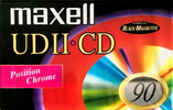 Compact Cassette Maxell UDII-CD 90 Type II Chrome 1996 Europe