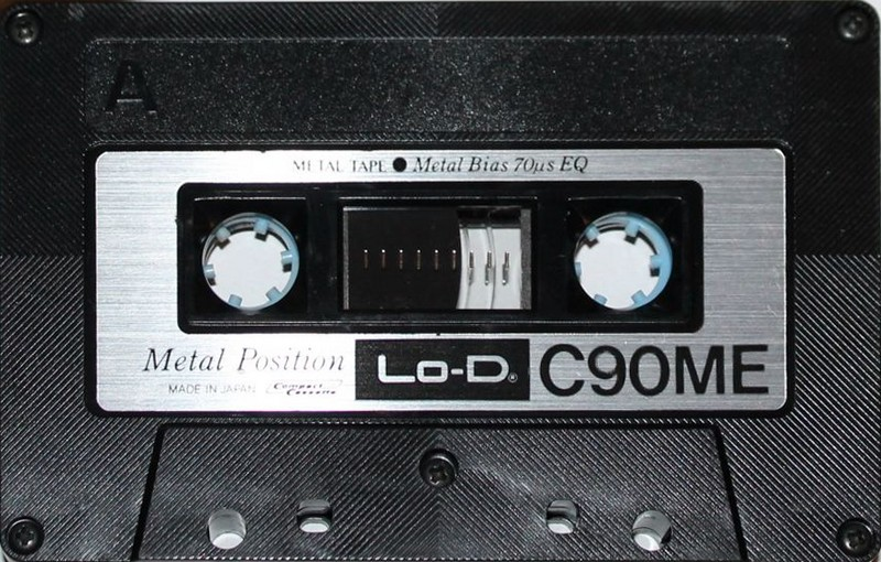 Compact Cassette Lo-D ME 90 Type IV Metal 1978 Japan