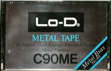 Compact Cassette Lo-D ME 90 Type IV Metal 1978 Japan