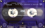 Compact Cassette AXIA J`z 1 Color 64 "JZ1J 64" Type I Normal 2000 Japan