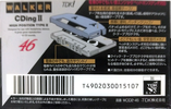 Compact Cassette TDK Walker CDing 2 46 "WCD2-46" Type II Chrome 1992 Japan