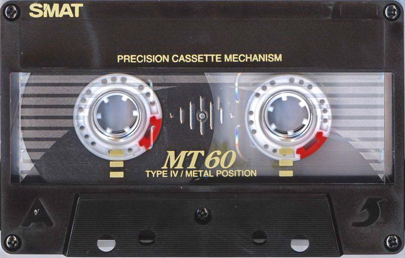 Compact Cassette Smat MT 60 Type IV Metal 1995 South Korea