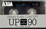 Compact Cassette AXIA UP 90 "UP 90" Type I Normal 1988 Japan