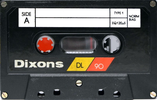 Compact Cassette Dixons DL 90 Type I Normal 1979 UK