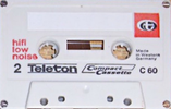 Compact Cassette Teleton 60 Type I Normal Germany