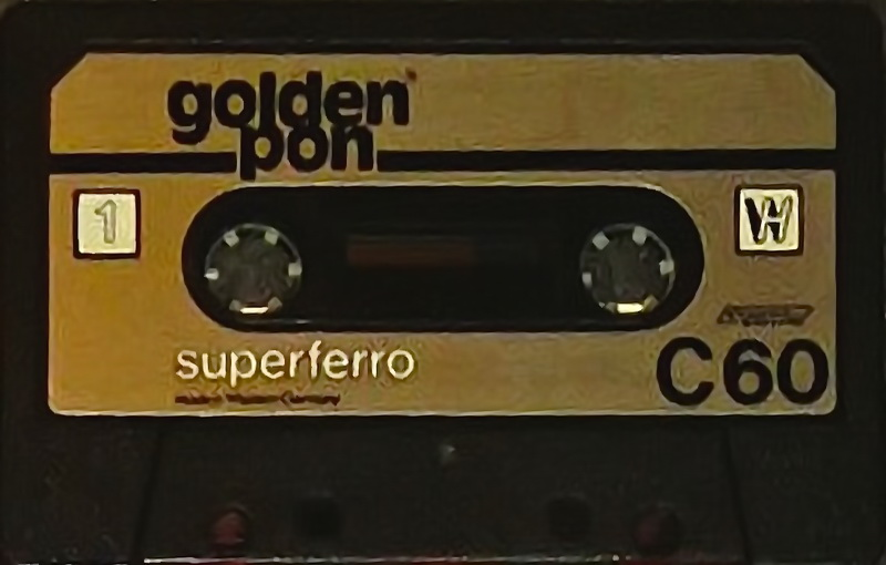 Compact Cassette Golden Pon 60 Type I Normal 1979 Germany