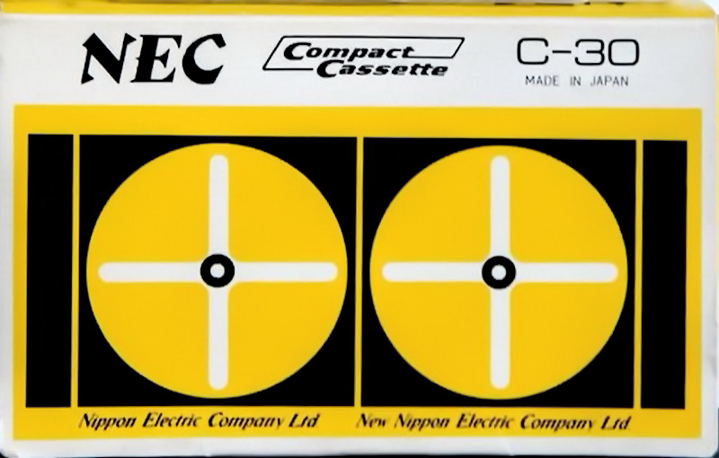 Compact Cassette NEC 30 Type I Normal 1972 Europe