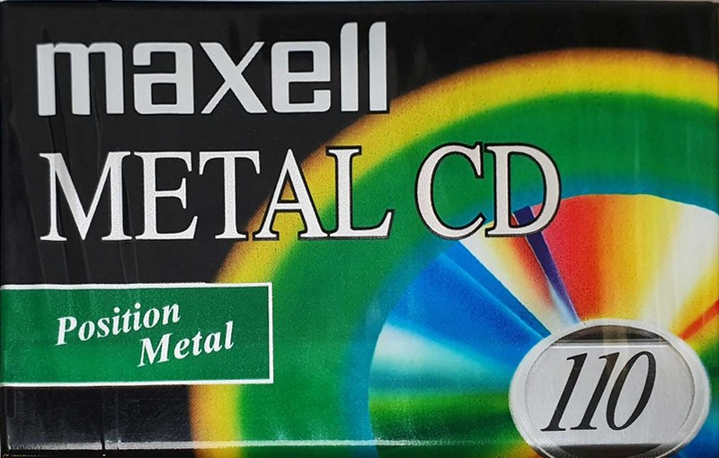 Compact Cassette Maxell Metal CD 110 Type IV Metal 1996 Europe