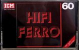 Compact Cassette ICM HIFI Ferro 60 Type I Normal 1978 Europe