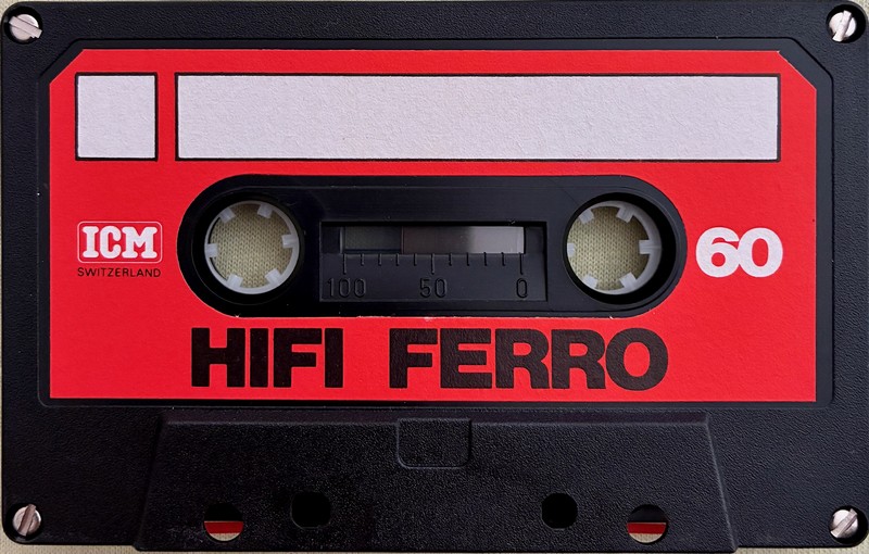 Compact Cassette ICM HIFI Ferro 60 Type I Normal 1978 Europe