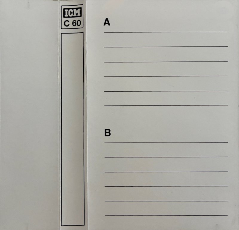 Compact Cassette ICM HIFI Ferro 60 Type I Normal 1978 Europe