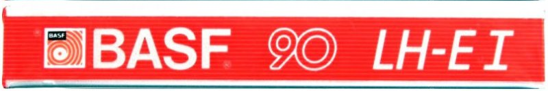 Compact Cassette BASF LH Extra I 90 "LH-E I" Type I Normal 1985 North America