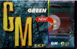 Compact Cassette ECP GM 90 "Green Mount" Type I Normal 1999 Russia