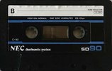Compact Cassette NEC SD 90 Type I Normal Japan