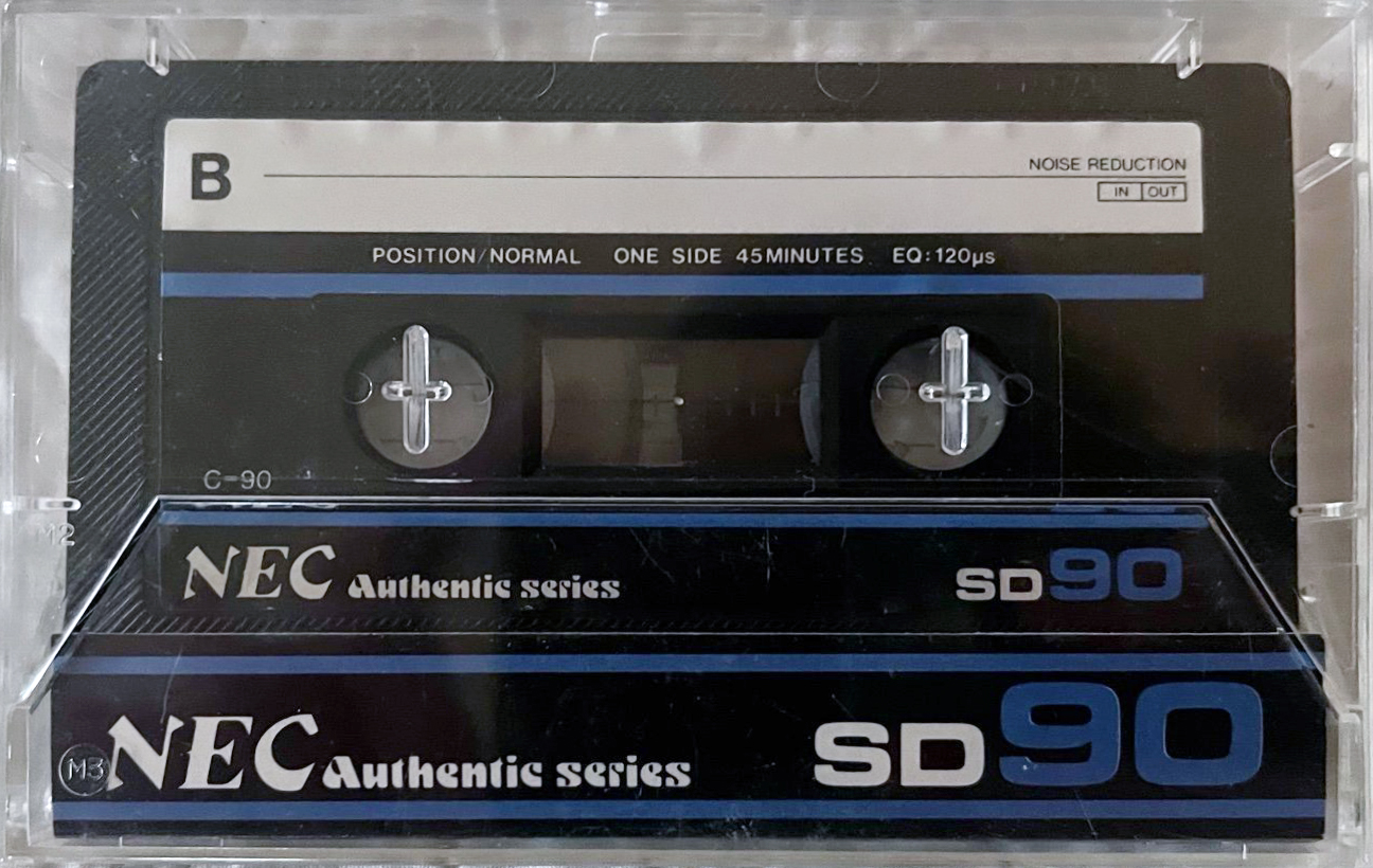 Compact Cassette NEC SD 90 Type I Normal Japan