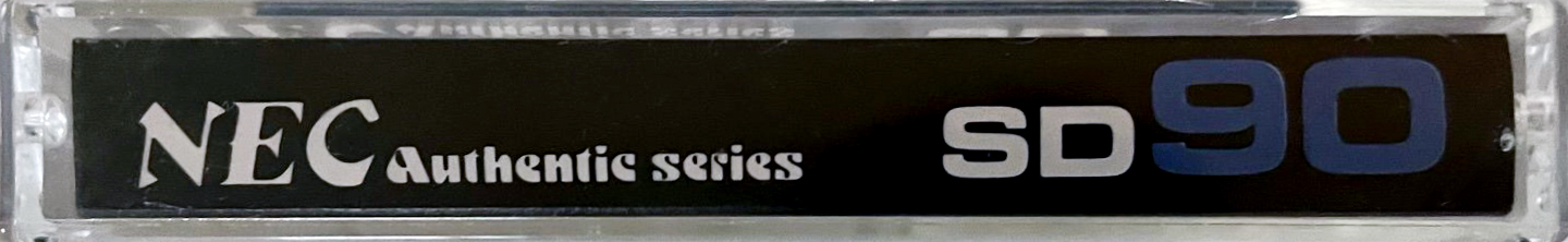 Compact Cassette NEC SD 90 Type I Normal Japan