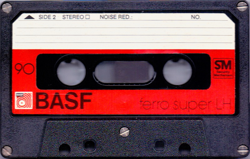 Compact Cassette BASF Ferro Super LH 90 "Oval Window" Type I Normal 1978 Germany